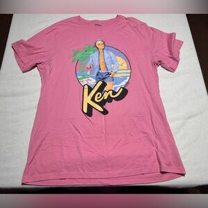 Old Navy Ken Pink Graphic Tee